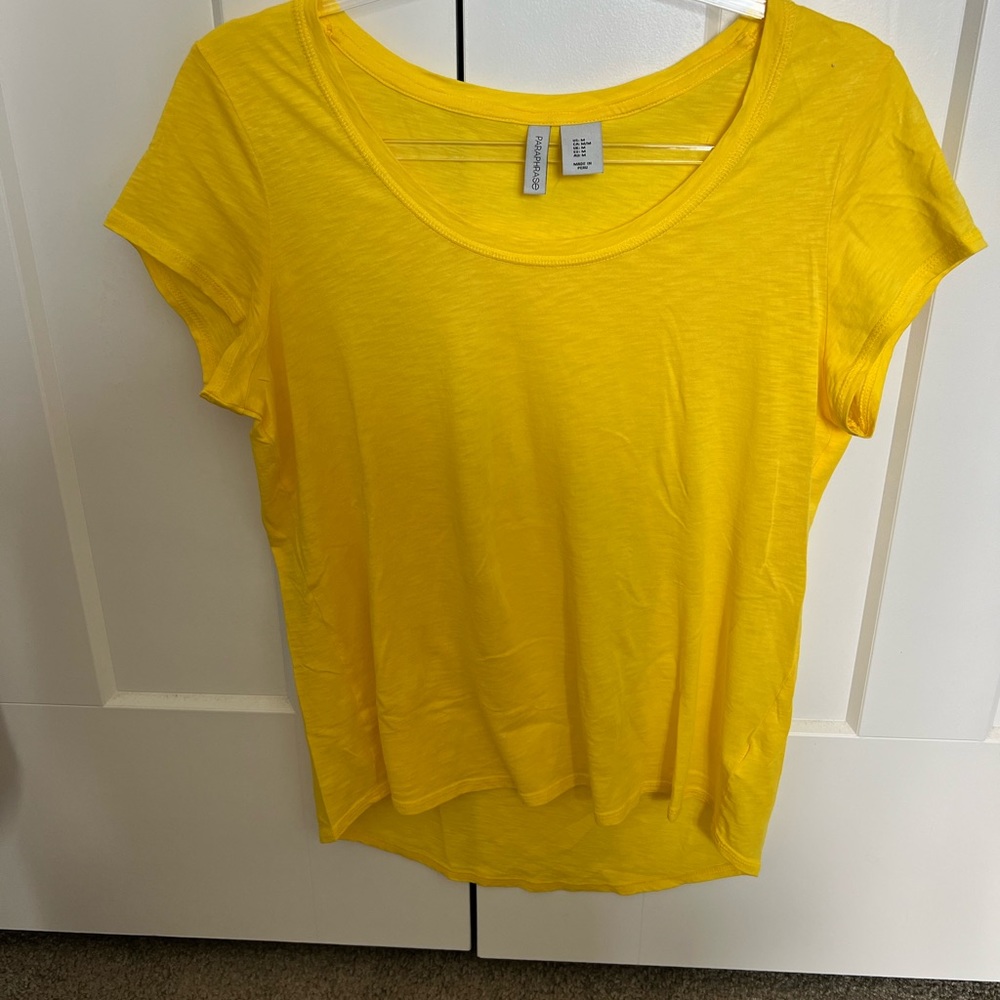 Paraphrase Yellow Top